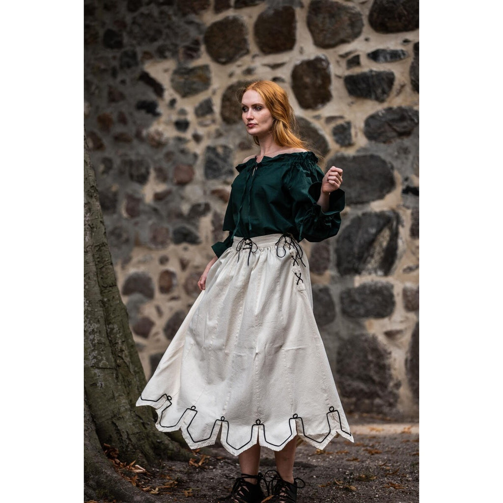 Image produit Blouse médiévale Morgan verte