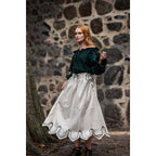 Image produit Blouse médiévale Morgan verte