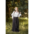 Image produit Blouse médiévale Morgan blanche