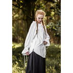 Image produit Blouse médiévale Morgan blanche