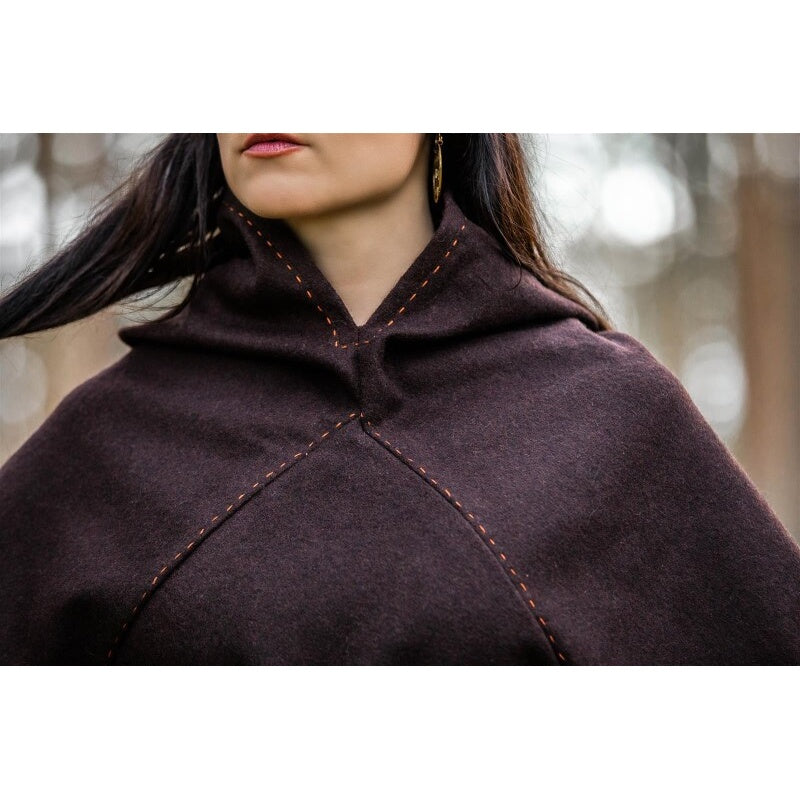 Image produit Cagoule médiévale Halfdan marron