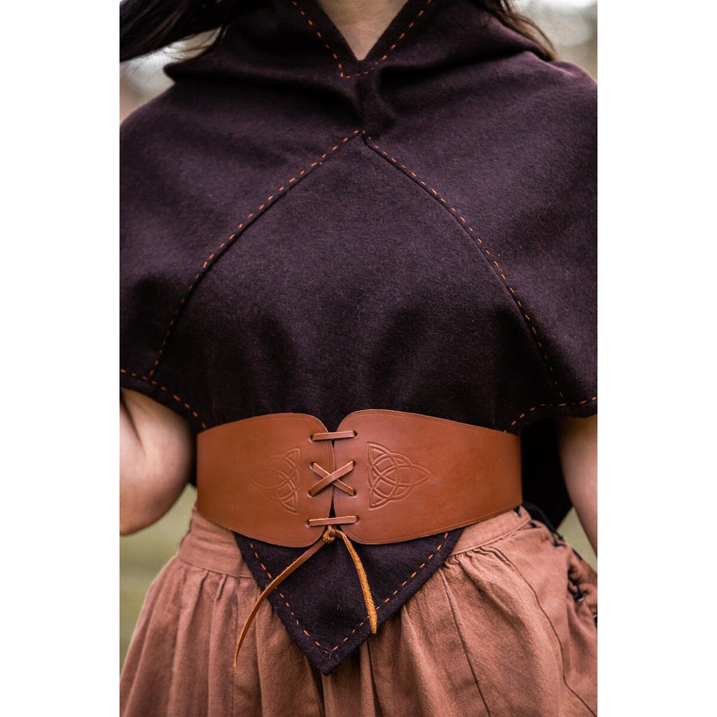 Image produit Cagoule médiévale Halfdan marron