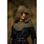 Image produit Cagoule médiévale Mannix vert