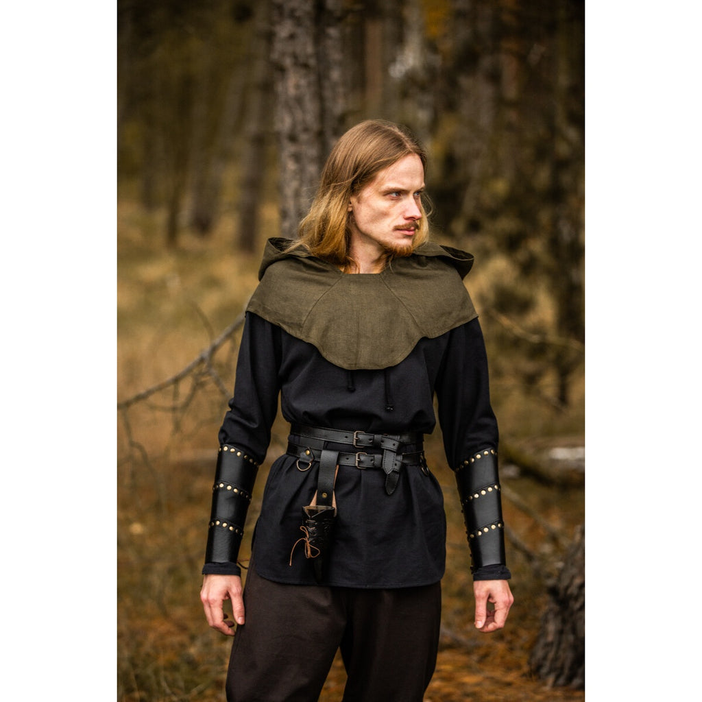 Image produit Cagoule médiévale Mannix vert