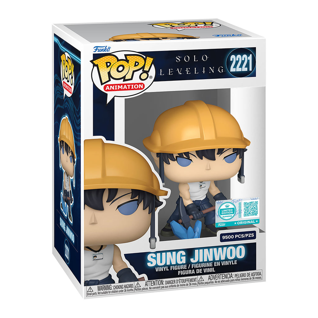 Immagine del prodotto Solo Leveling – Jinwoo (Mining) figura Funko Pop Limited Edition Supreme