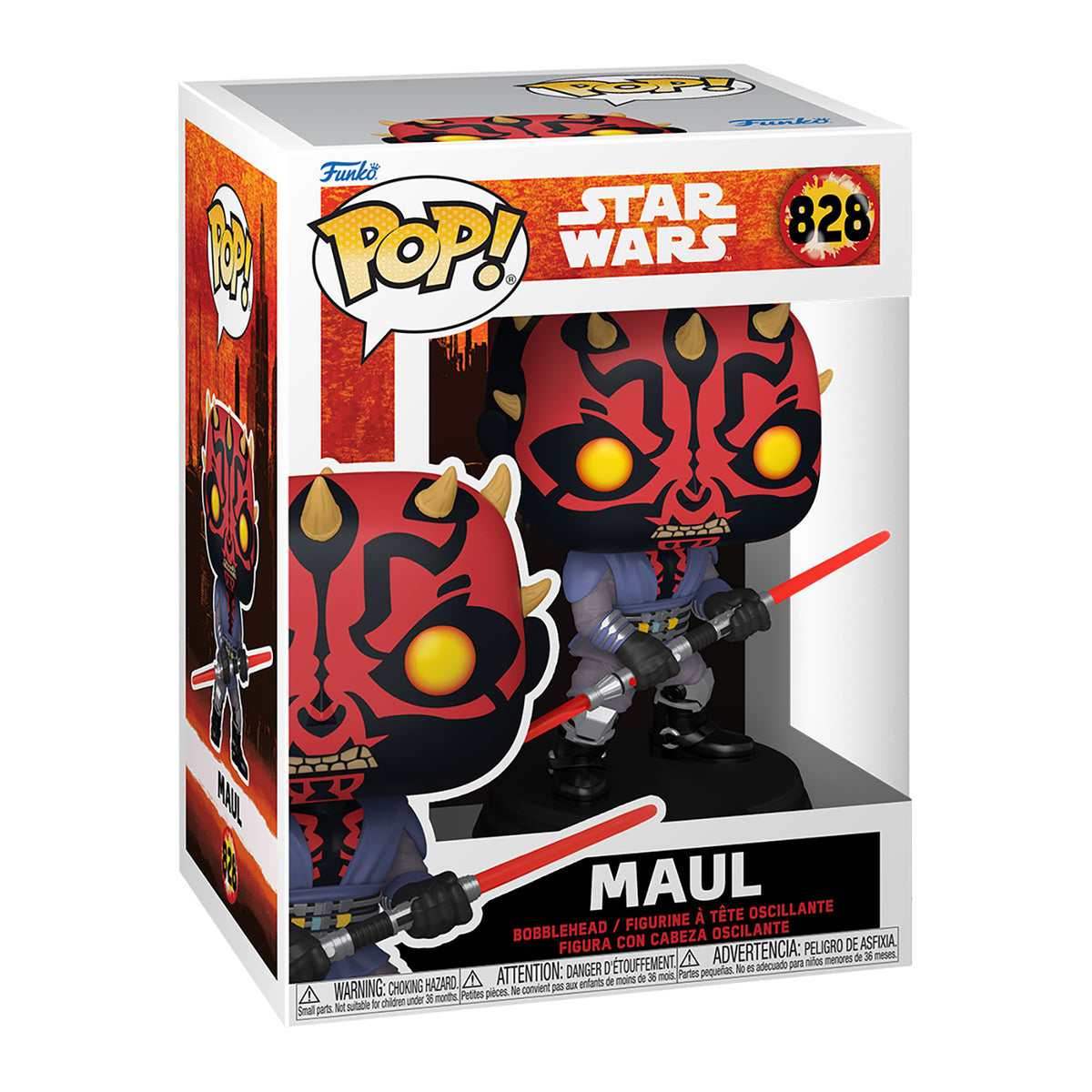 Produktbild Darth Maul Funko Pop Wackelkopf-Figur - Star Wars