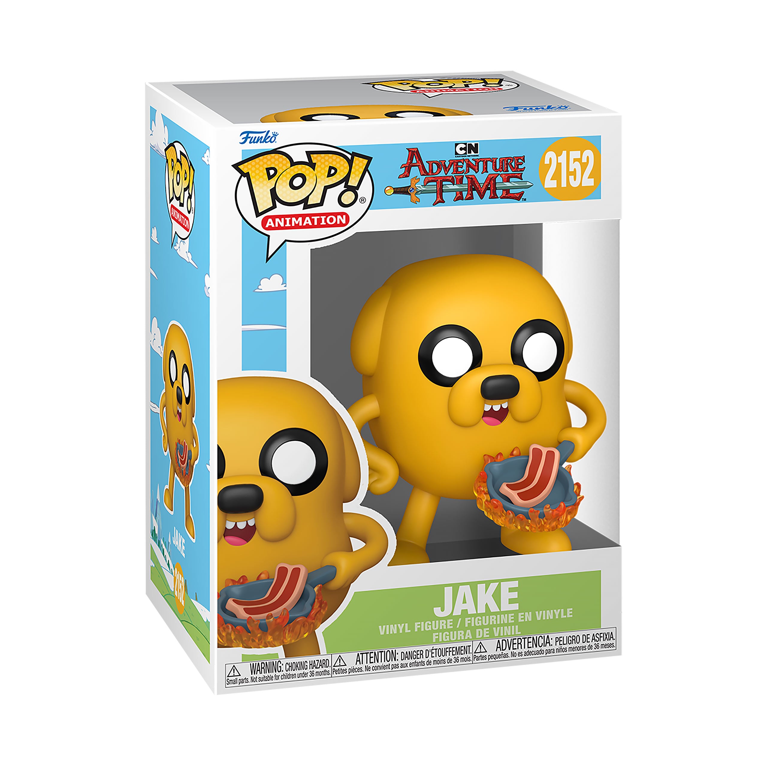 Immagine del prodotto Adventure Time - Jake con Bacon Pancakes figura Funko Pop!