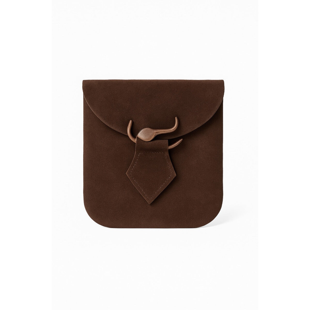 Produktbild Mittelalter Leder Gürteltasche mit Schlangenschließe Adelie