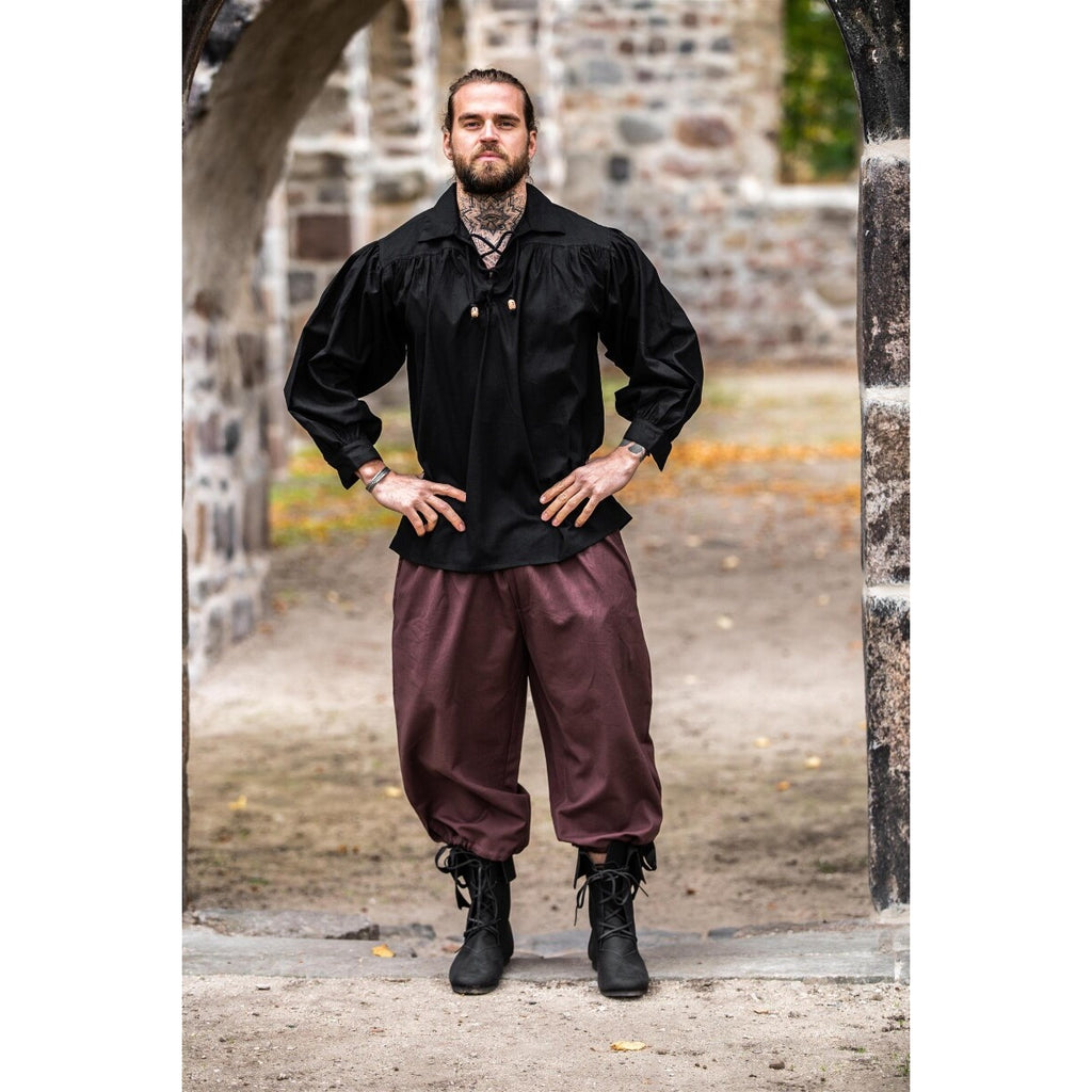 Immagine del prodotto Pantaloni medievali al ginocchio Vincent marrone scuro