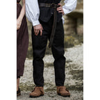 Produktbild Mittelalter Hose Oskar mit Ziernaht schwarz