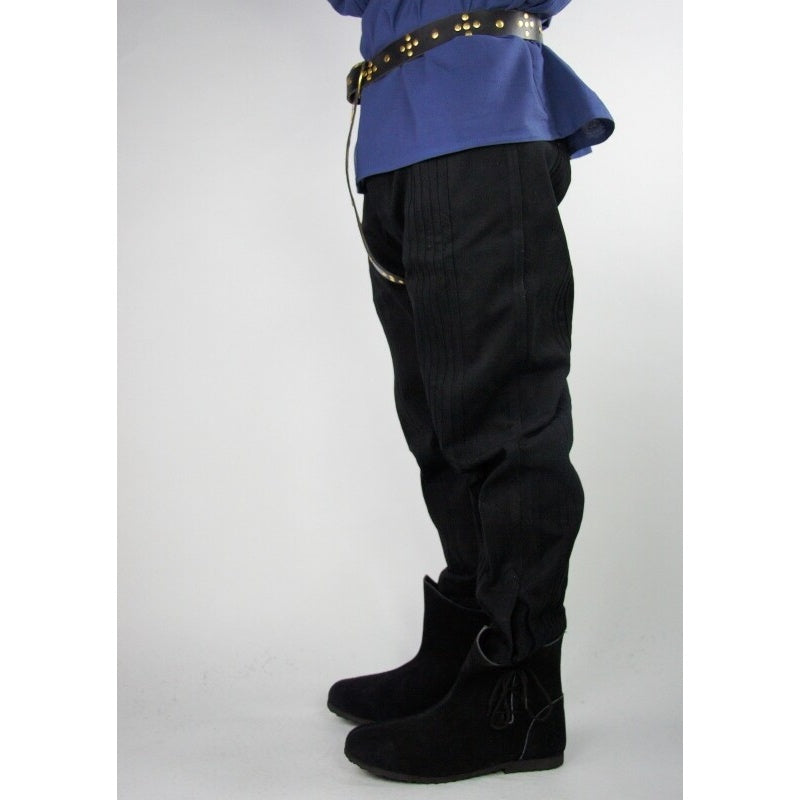 Produktbild Mittelalter Hose Oskar mit Ziernaht schwarz