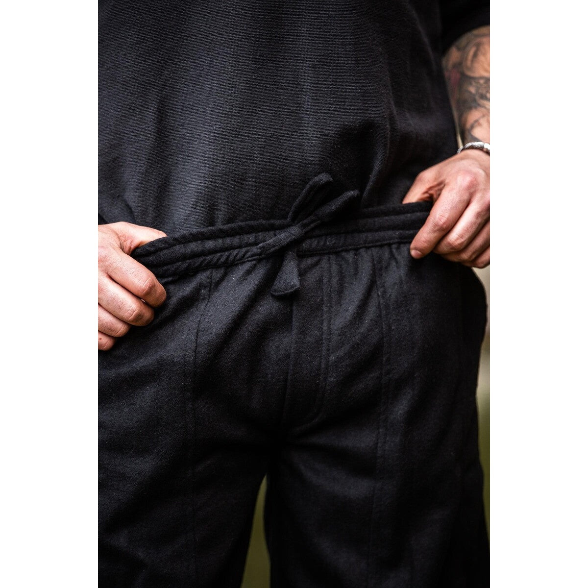 Immagine del prodotto Pantaloni medievali in lana Jorgen neri