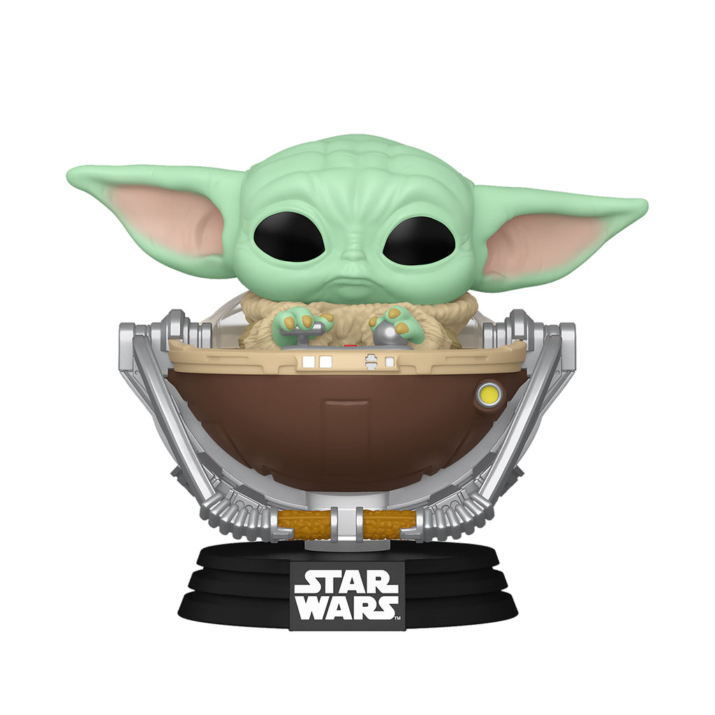 Produktbild Grogu im Kinderwagen Funko Pop Wackelkopf-Figur - Star Wars The Mandalorian and Grogu