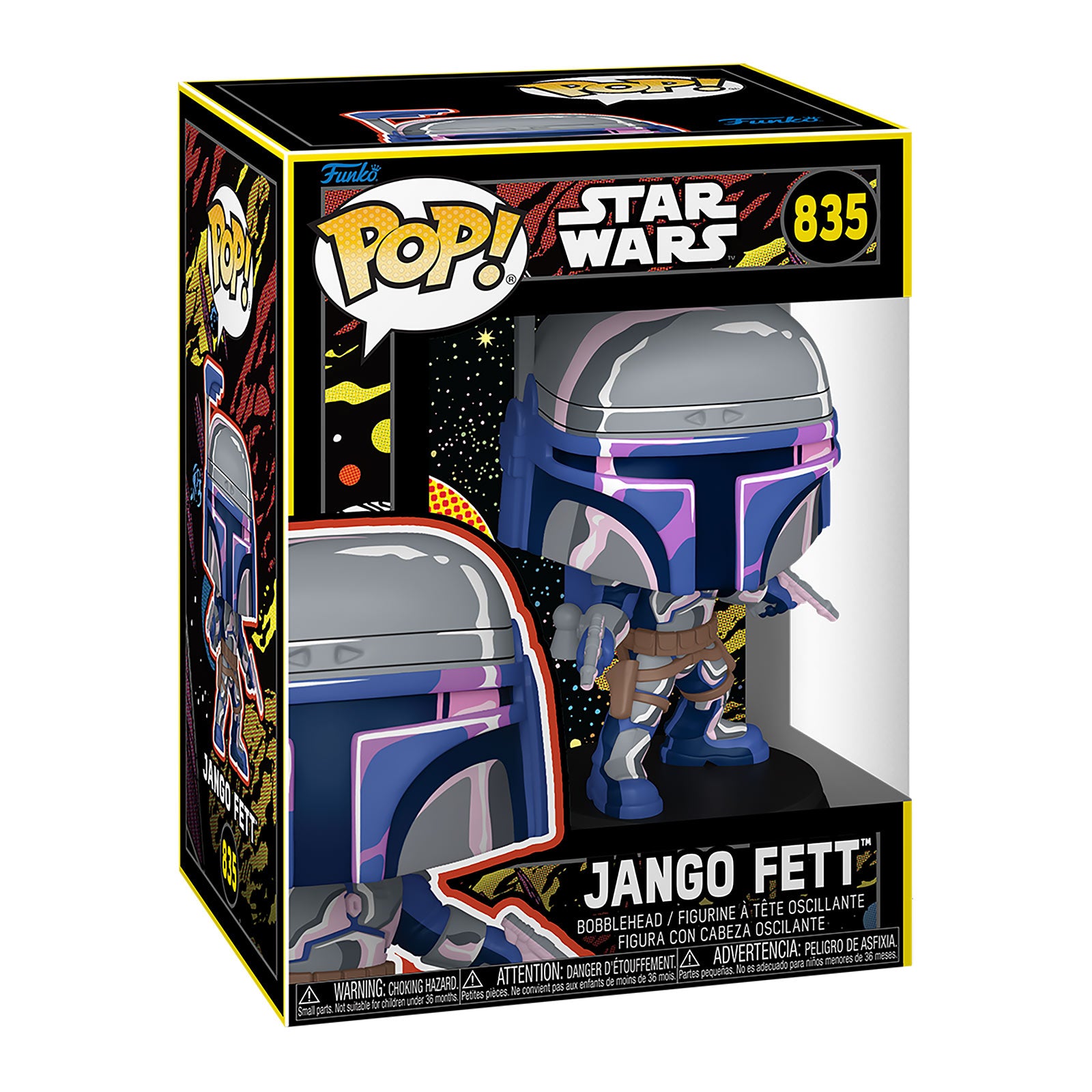 Produktbild Star Wars - Jango Fett Retro Funko Pop Wackelkopf-Figur