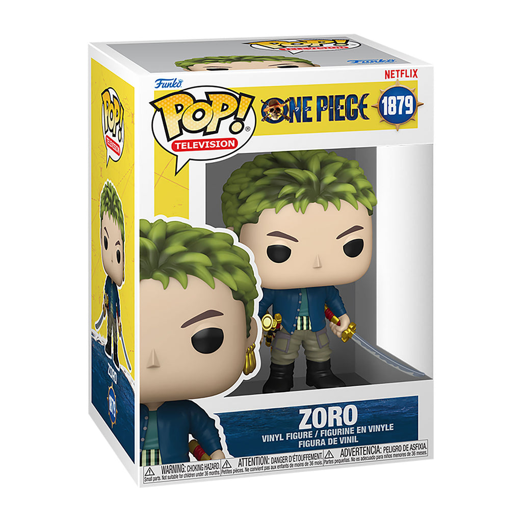Image produit One Piece Netflix - Figurine Funko Pop Zoro