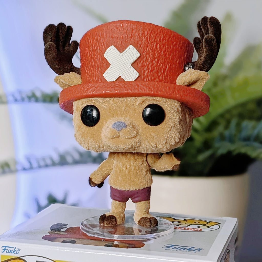 Image produit One Piece Netflix - Chopper (Flocked) figurine Funko Pop