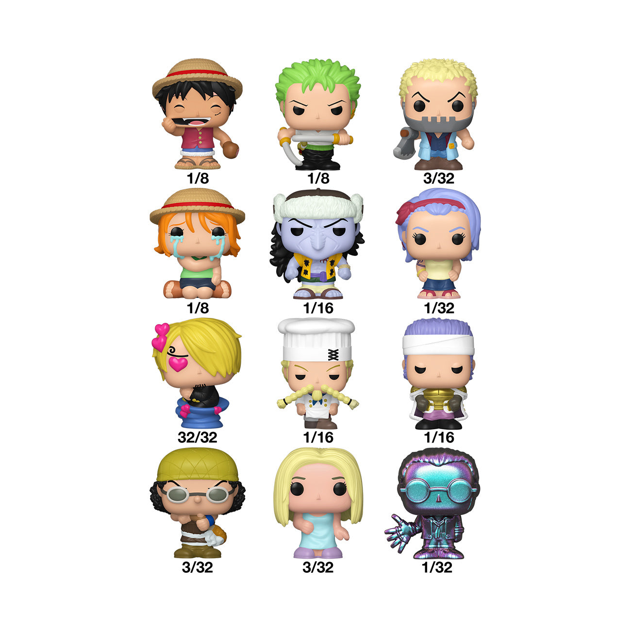 Immagine del prodotto One Piece - Espositore Mystery Bitty Pop figure Funko E1093601