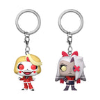 Immagine del prodotto Hazbin Hotel - Portachiavi Charlie e Vaggie set da 2