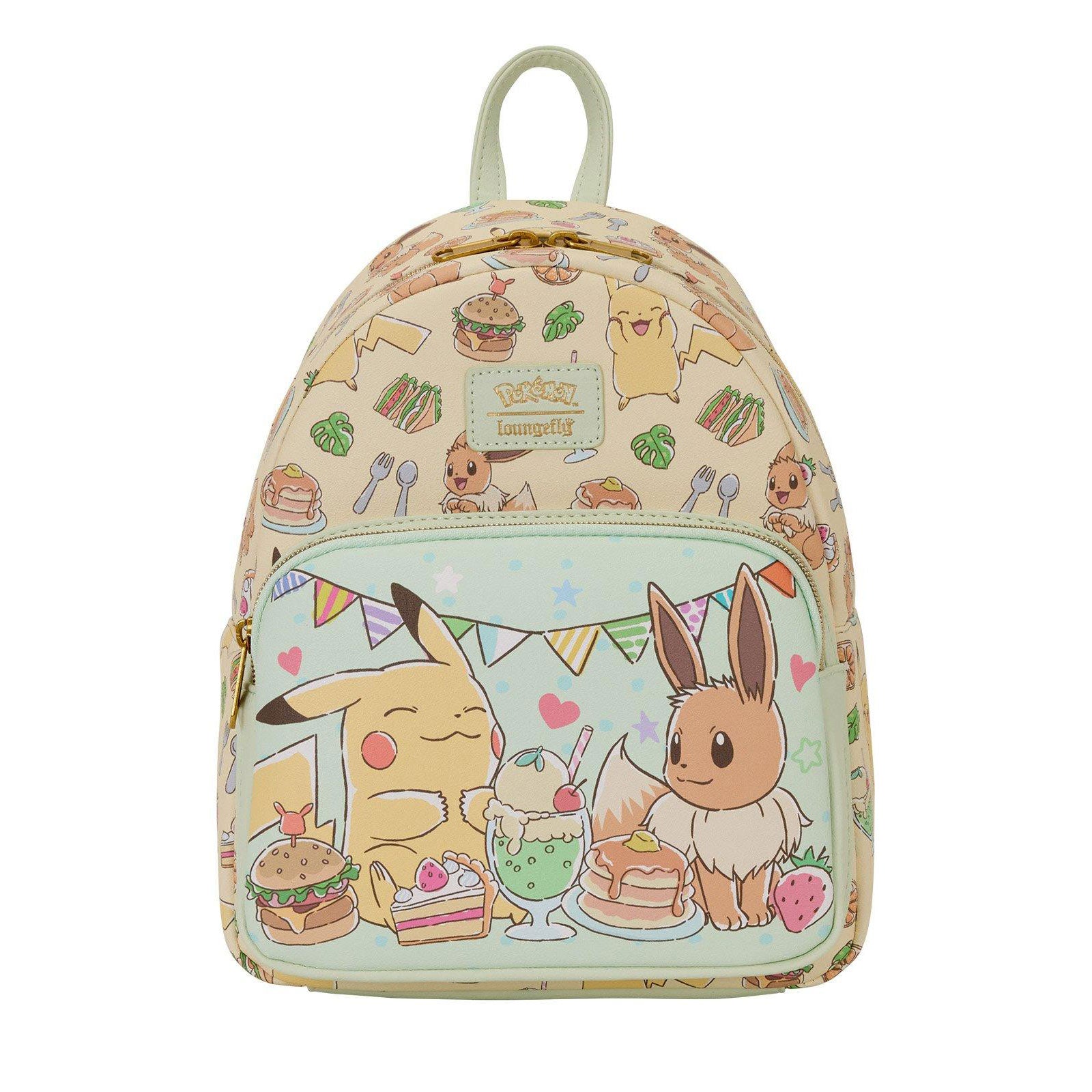Produktbild Pokemon - Pikachu und Evoli Food Collection Mini Rucksack