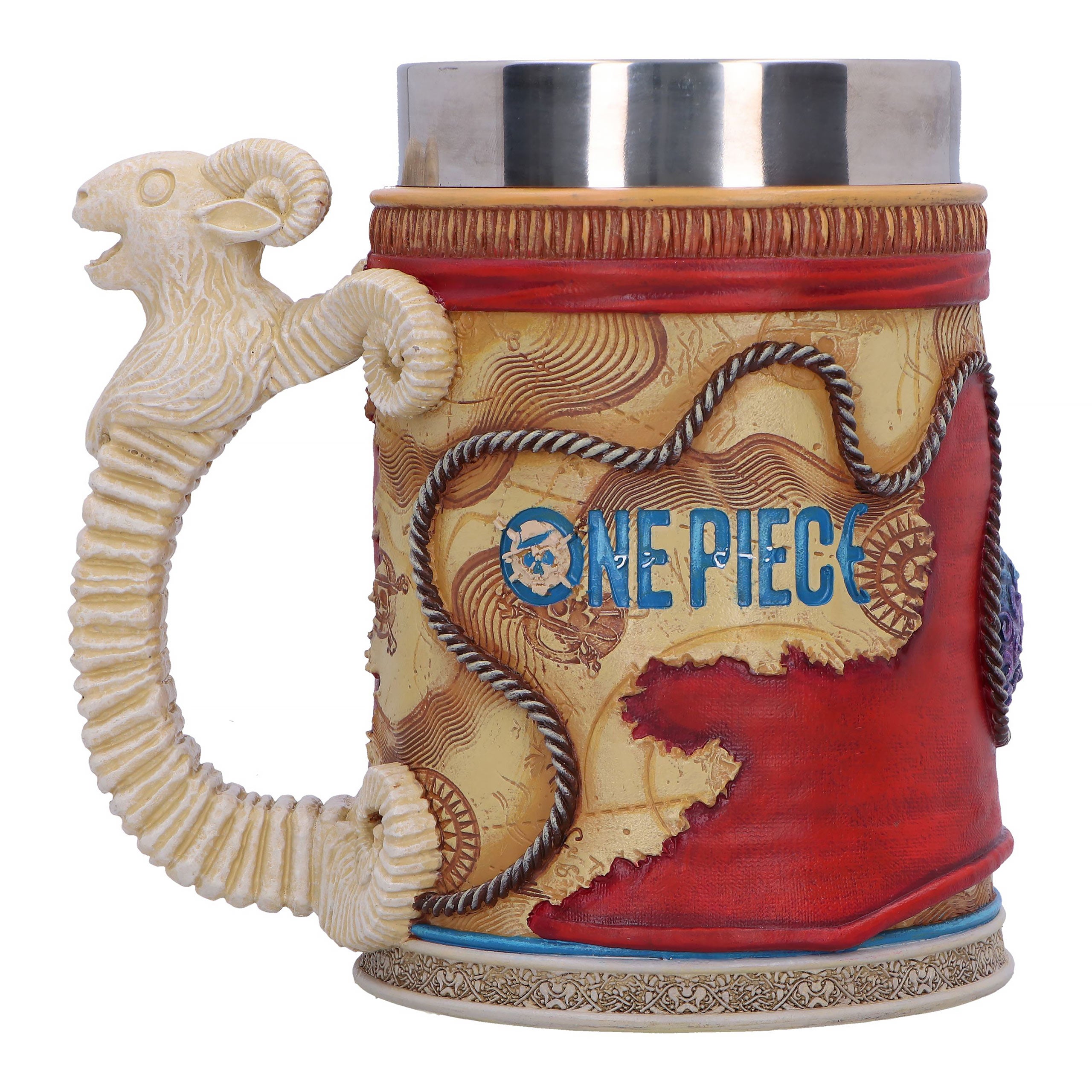 Produktbild One Piece - Monkey D. Luffy Skull Krug