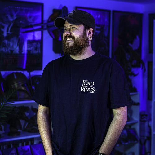 Immagine del prodotto T-shirt L’Unico Anello blu - Il Signore degli Anelli