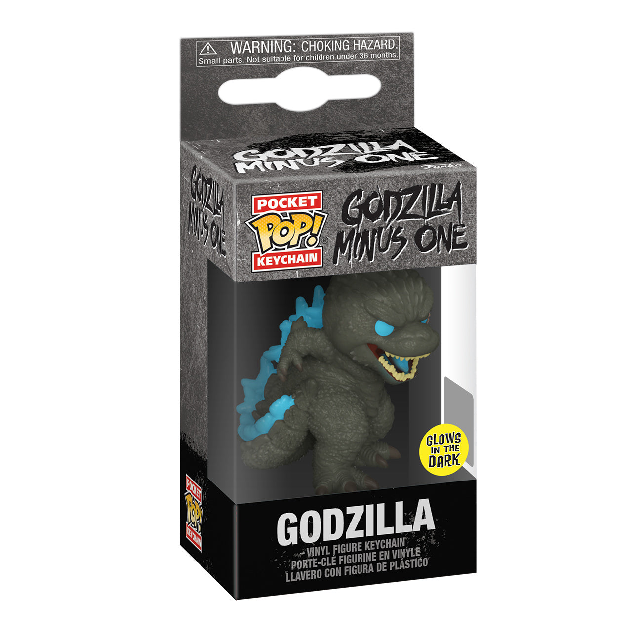 Immagine del prodotto Godzilla (Heat Ray) - Portachiavi Funko Pop Glow in the Dark