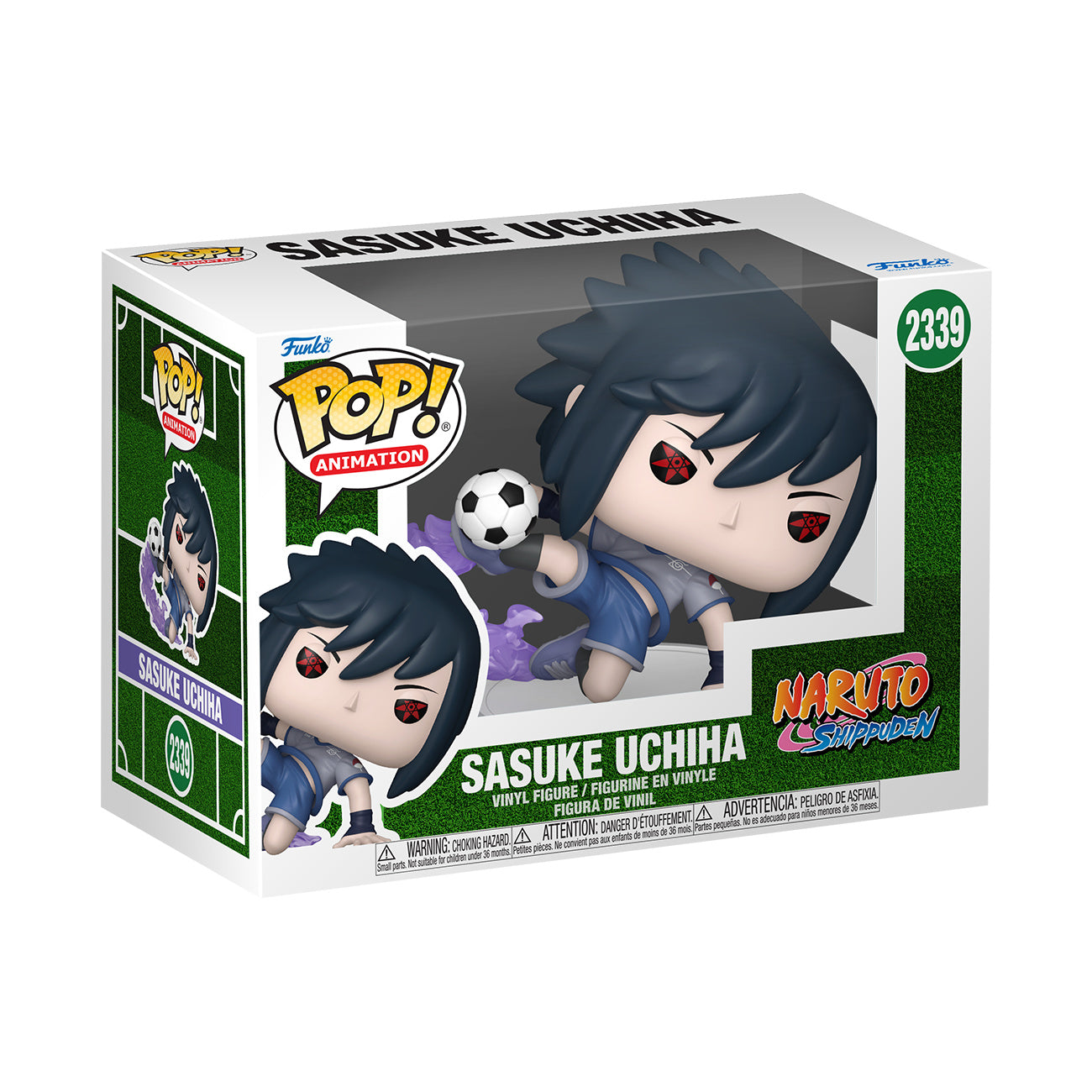 Image produit Naruto Shippuden - Figurine Funko Pop Sasuke avec ballon de football