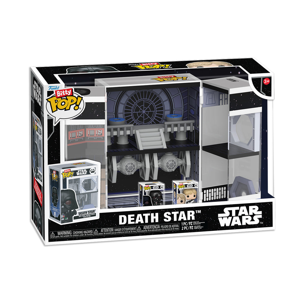 Immagine del prodotto Star Wars - Espositore Funko Bitty Pop Morte Nera con 2 figure