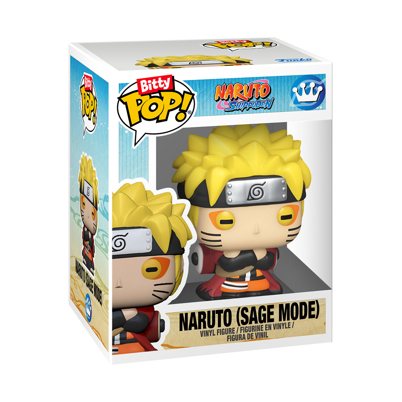 Immagine del prodotto Naruto Shippuden - Espositore Funko Bitty POP Hidden Leaf con 2 figure