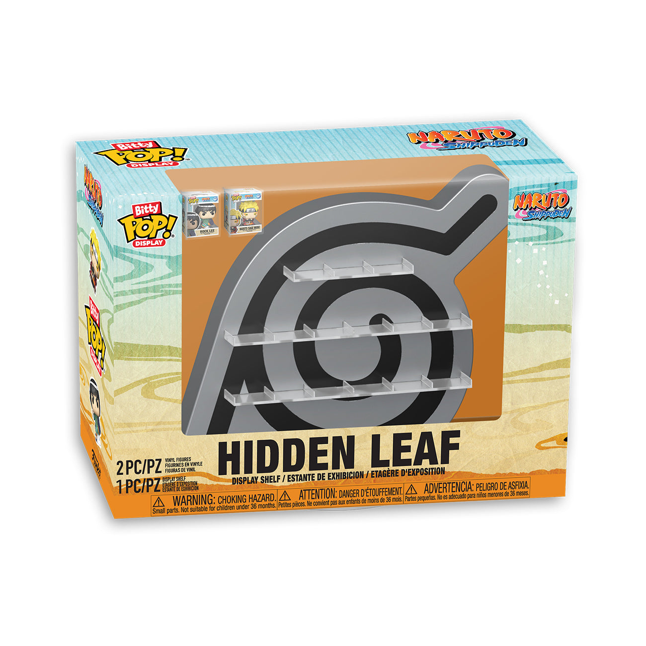 Immagine del prodotto Naruto Shippuden - Espositore Funko Bitty POP Hidden Leaf con 2 figure