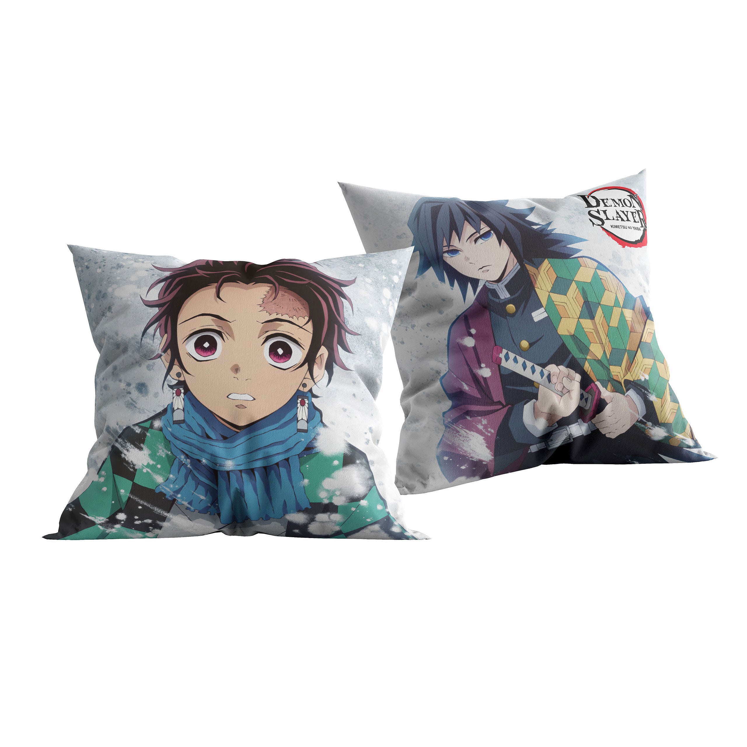 Image produit Demon Slayer - Coussin Tanjiro et Giyu