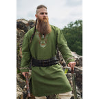 Immagine del prodotto Tunica vichinga medievale Freki verde oliva