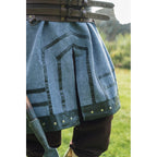 Produktbild Mittelalter Wikinger Tunika Rollo Kurzarm blaugrau