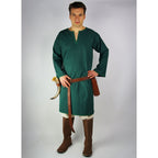 Image produit Tunique viking médiévale Erwin vert