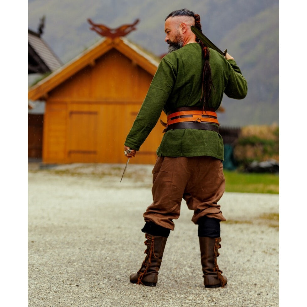 Produktbild Mittelalter Wikinger Tunika Ivar grün