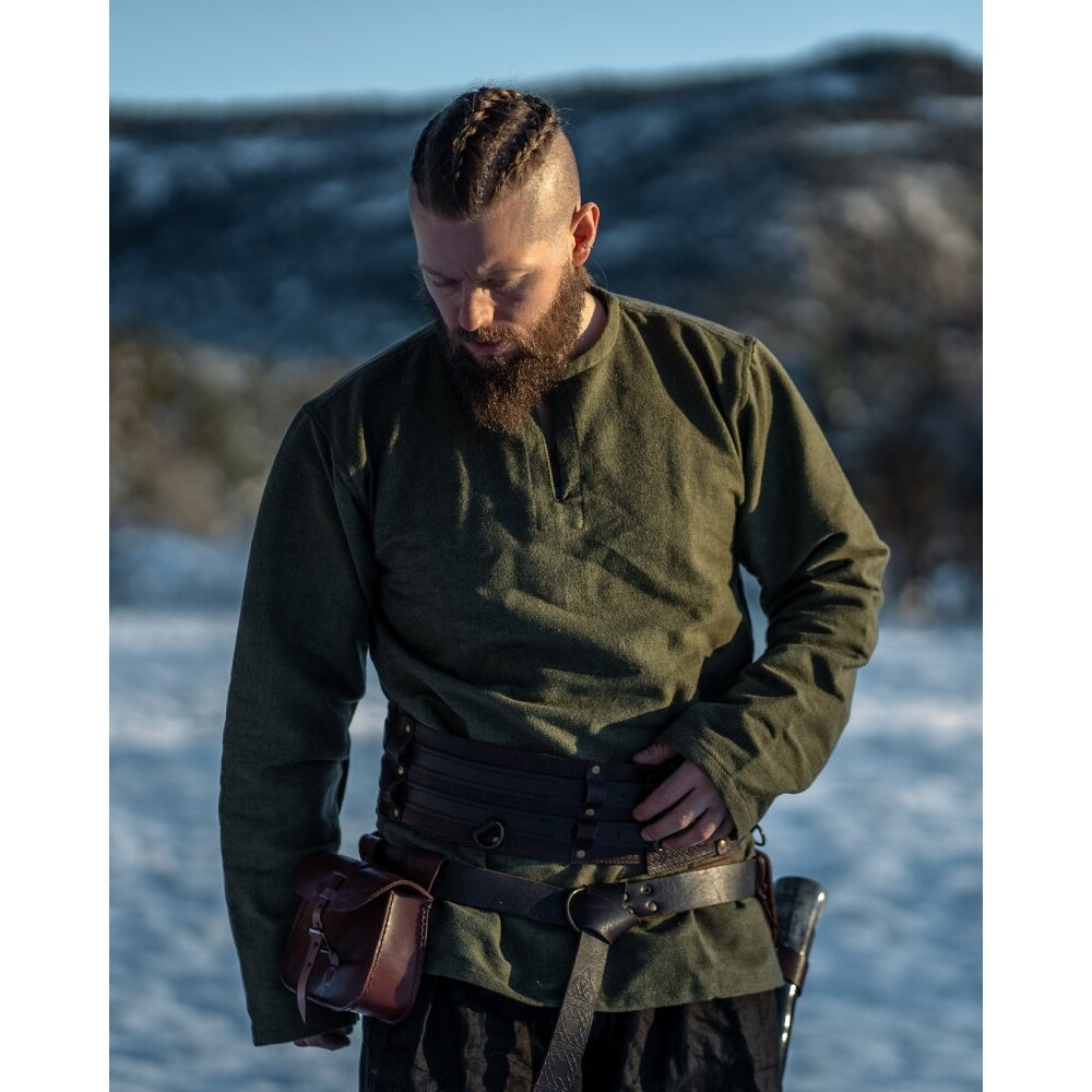 Produktbild Mittelalter Wikinger Tunika Ivar grün