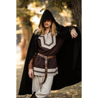Produktbild Mittelalter keltische Tunika Aidan dunkelbraun-beige