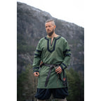 Image produit Tunique viking médiévale Bragi vert
