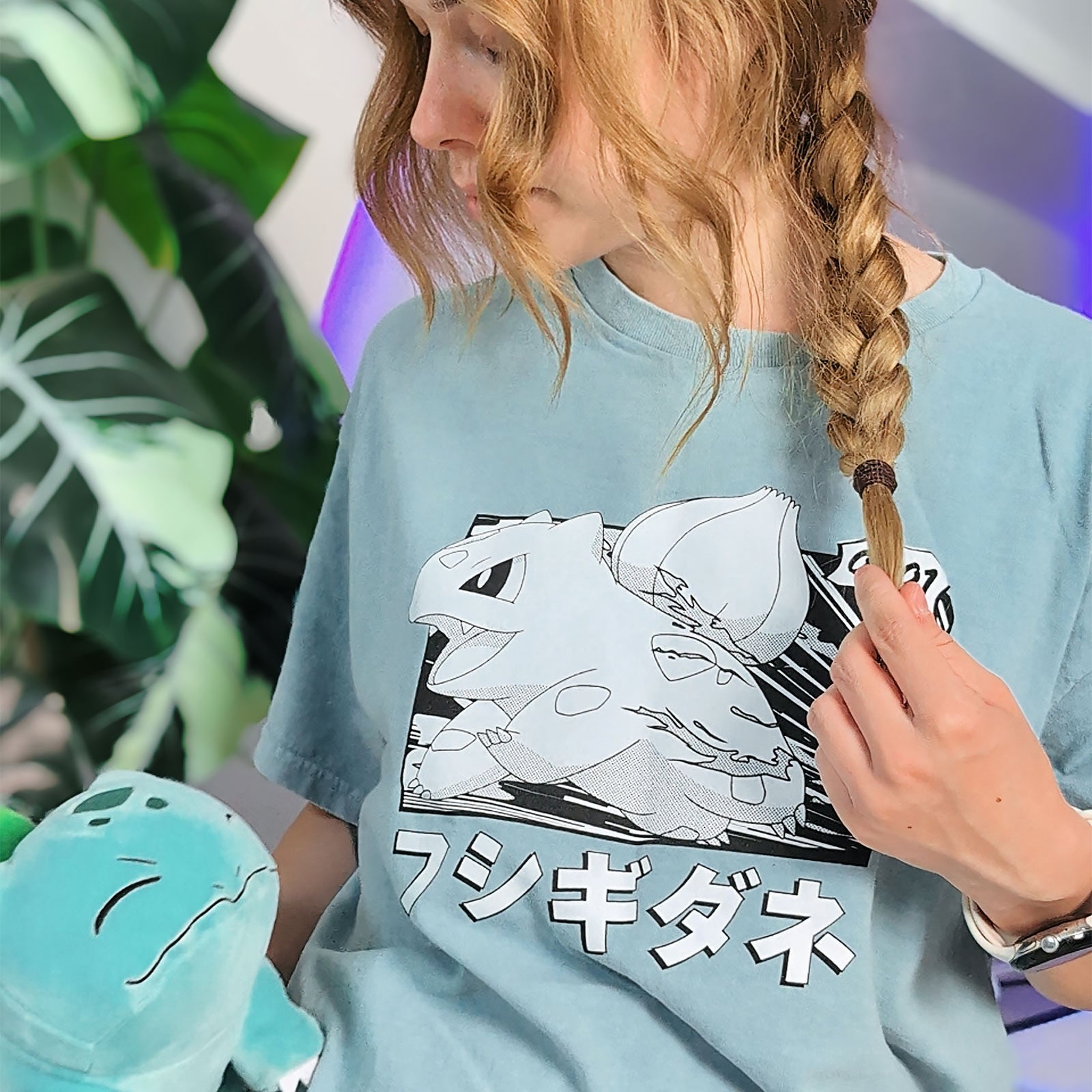 Immagine del prodotto Pokémon - T-shirt vintage Bulbasaur Katakana
