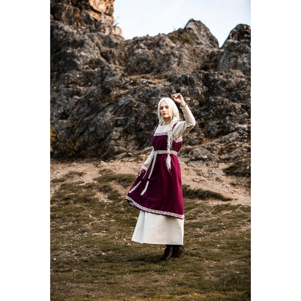 Produktbild Mittelalter Überkleid Halla rot