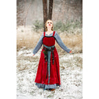 Produktbild Mittelalter Wikinger Überkleid Alena rot