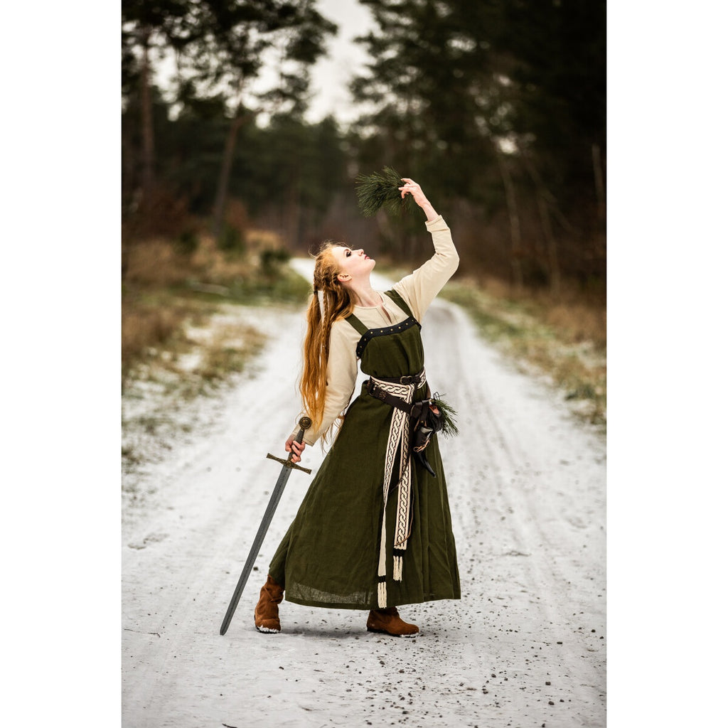Produktbild Mittelalter Wikinger Überkleid Alena grün