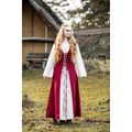 Image produit Robe médiévale Genefe rouge-beige