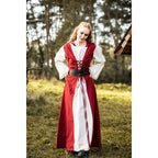 Image produit Robe médiévale Genefe rouge-beige