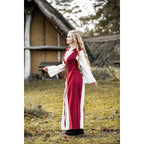 Image produit Robe médiévale Genefe rouge-beige