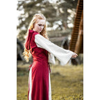 Image produit Robe médiévale Genefe rouge-beige