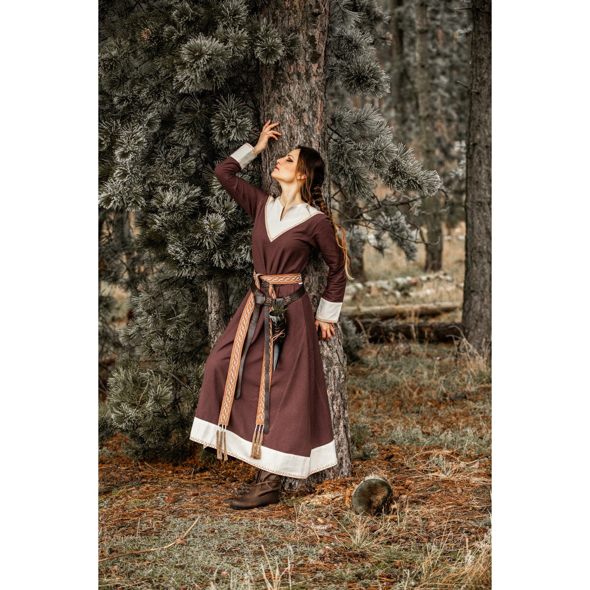 Product image Medieval Dress Jorunn brown-beige