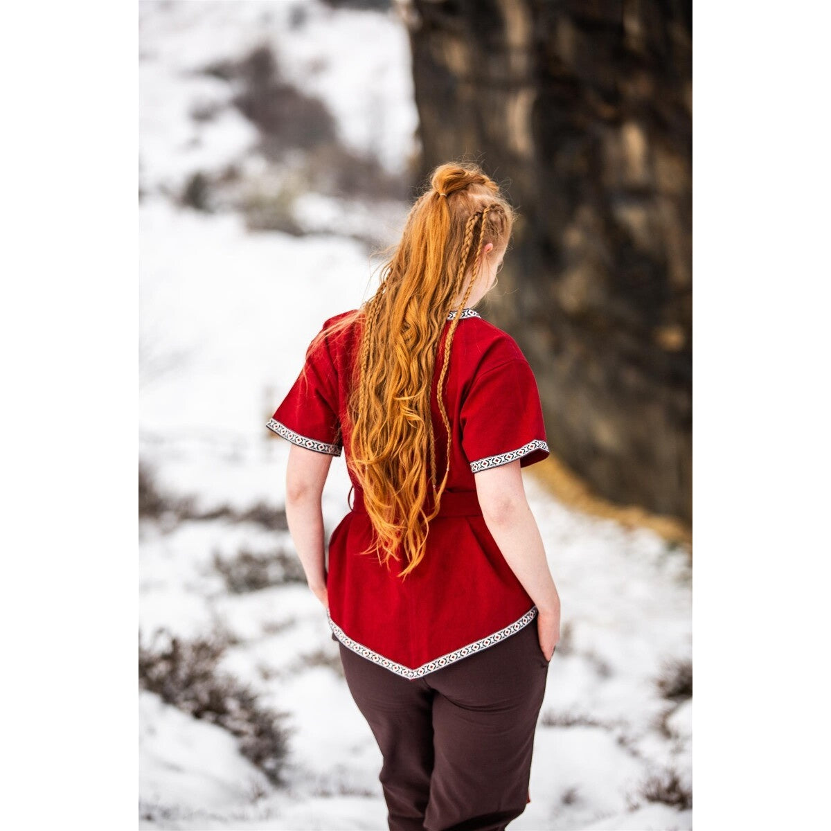 Produktbild Mittelalter Wikinger Tunika Matilda rot