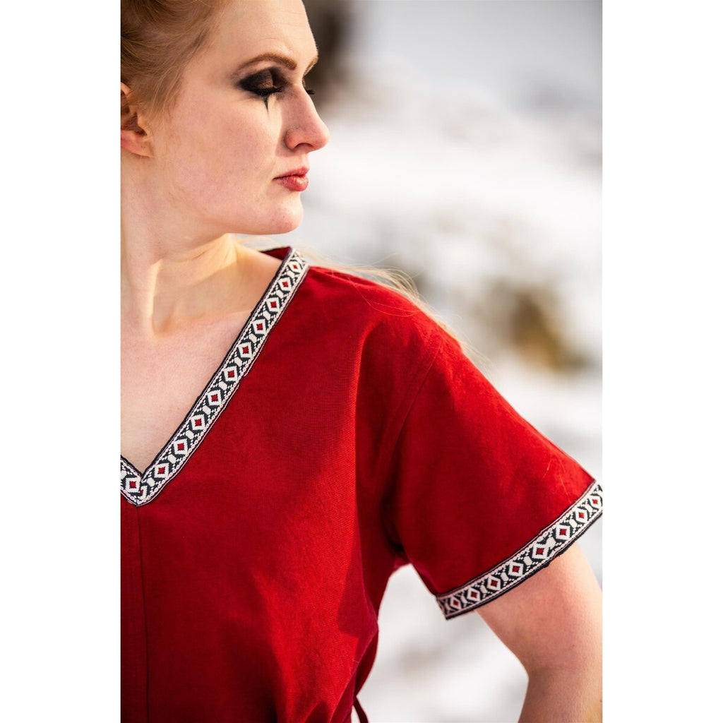 Produktbild Mittelalter Wikinger Tunika Matilda rot
