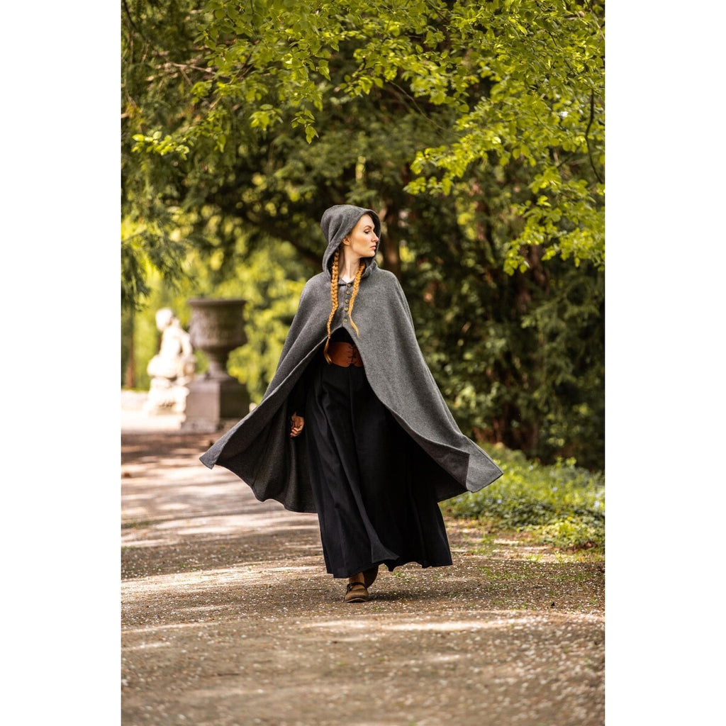 Immagine del prodotto Mantello medievale da donna Heidi grigio